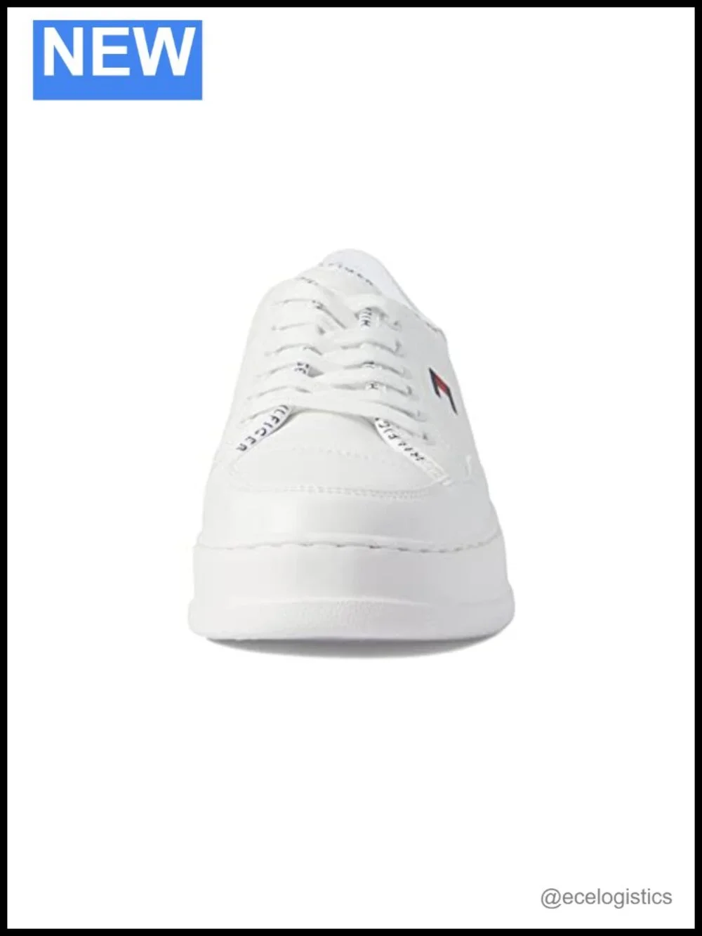 Synthetic Leather Sneakers - Lightweight Foam Midsole